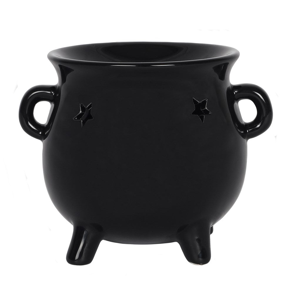 Black Cauldron Oil Wax Burner Star Cut Outs