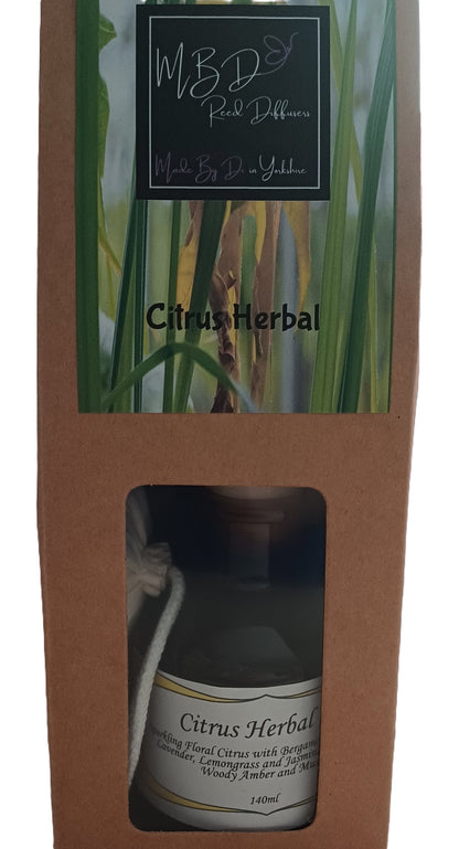 Citrus Herbal Reed Diffuser