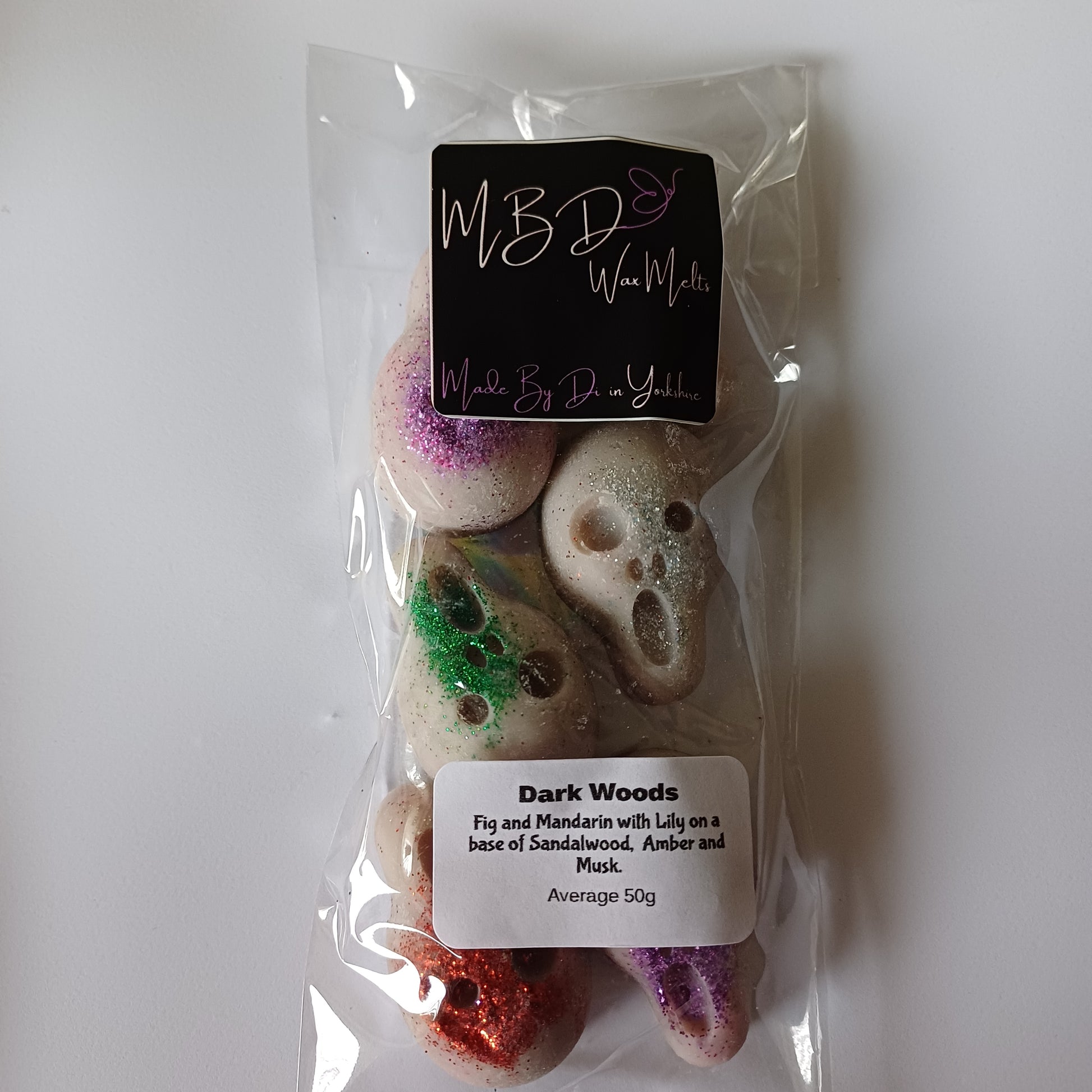 Packaged Skull shaped Wax Melts