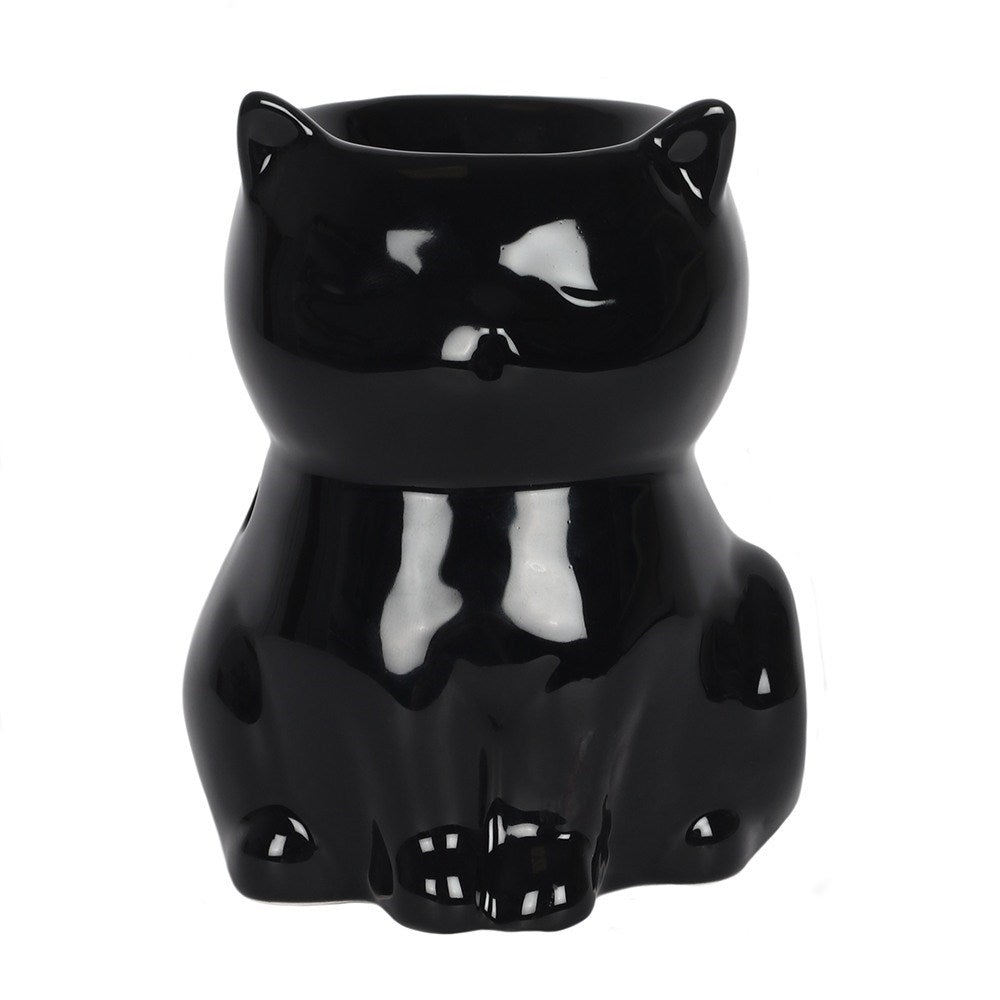 Ceramic Black Cat Oil Wax Burner