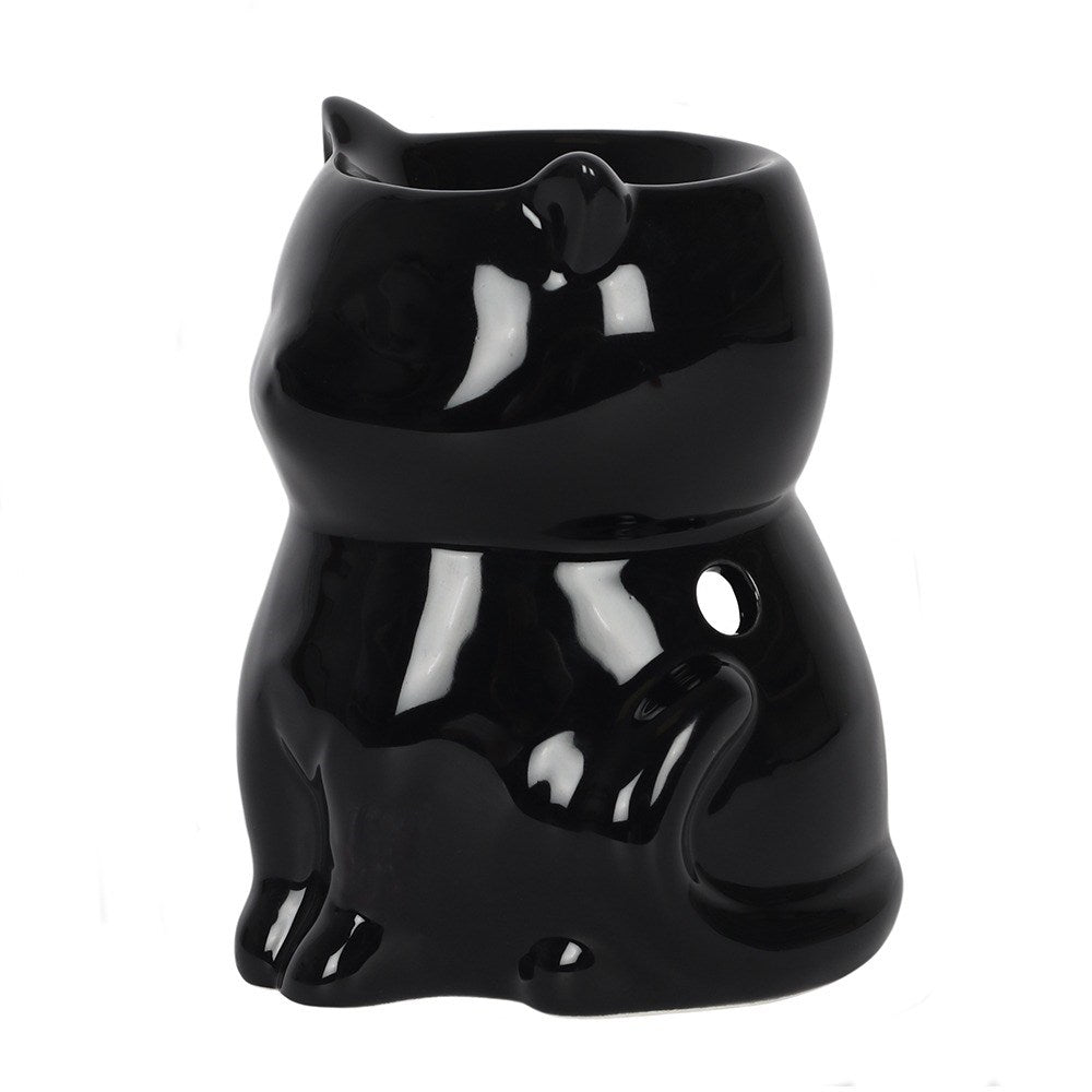 Ceramic Black Cat Oil Wax Burner