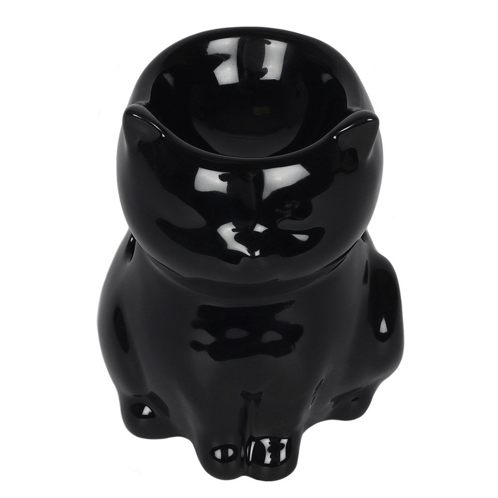 Ceramic Black Cat Oil Wax Burner