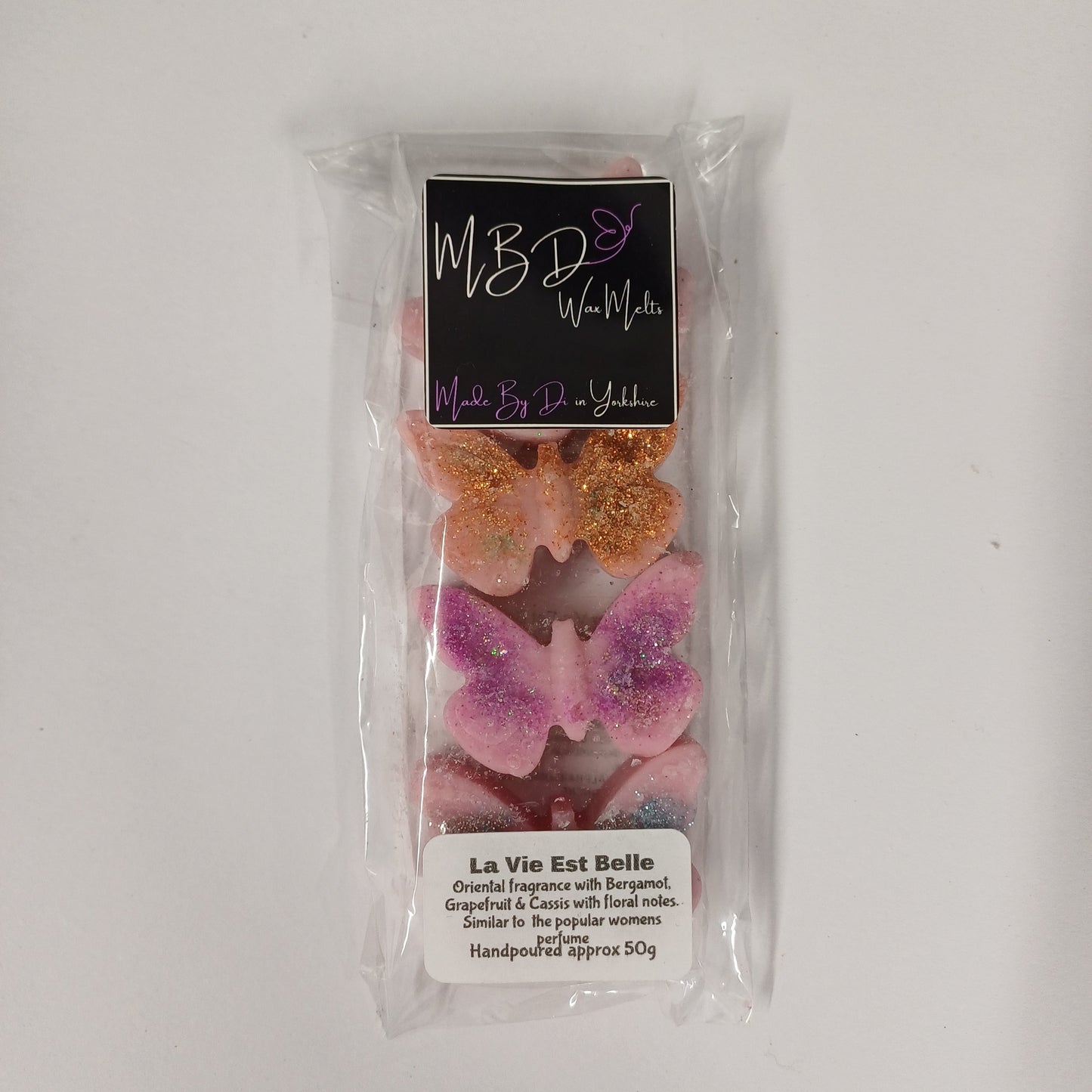 Packaged Butterfly Shaped Wax Melts 