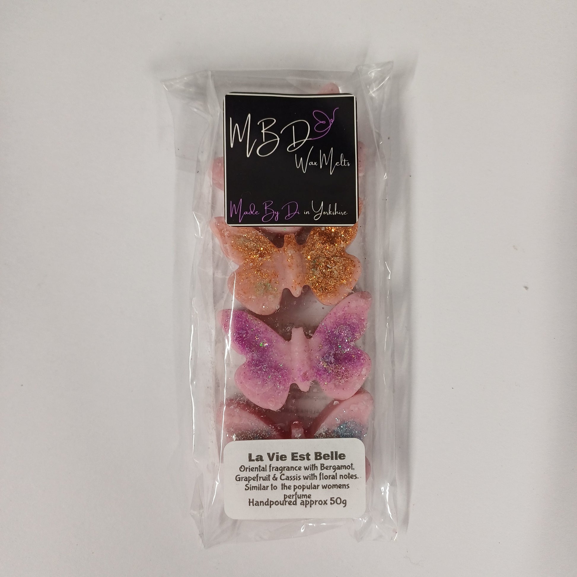 Packaged Butterfly Shaped Wax Melts 