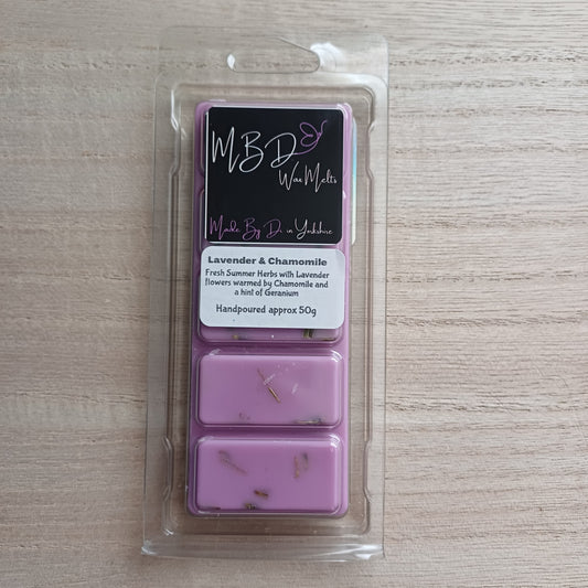Lavender & Chamomile Soy Wax Melts